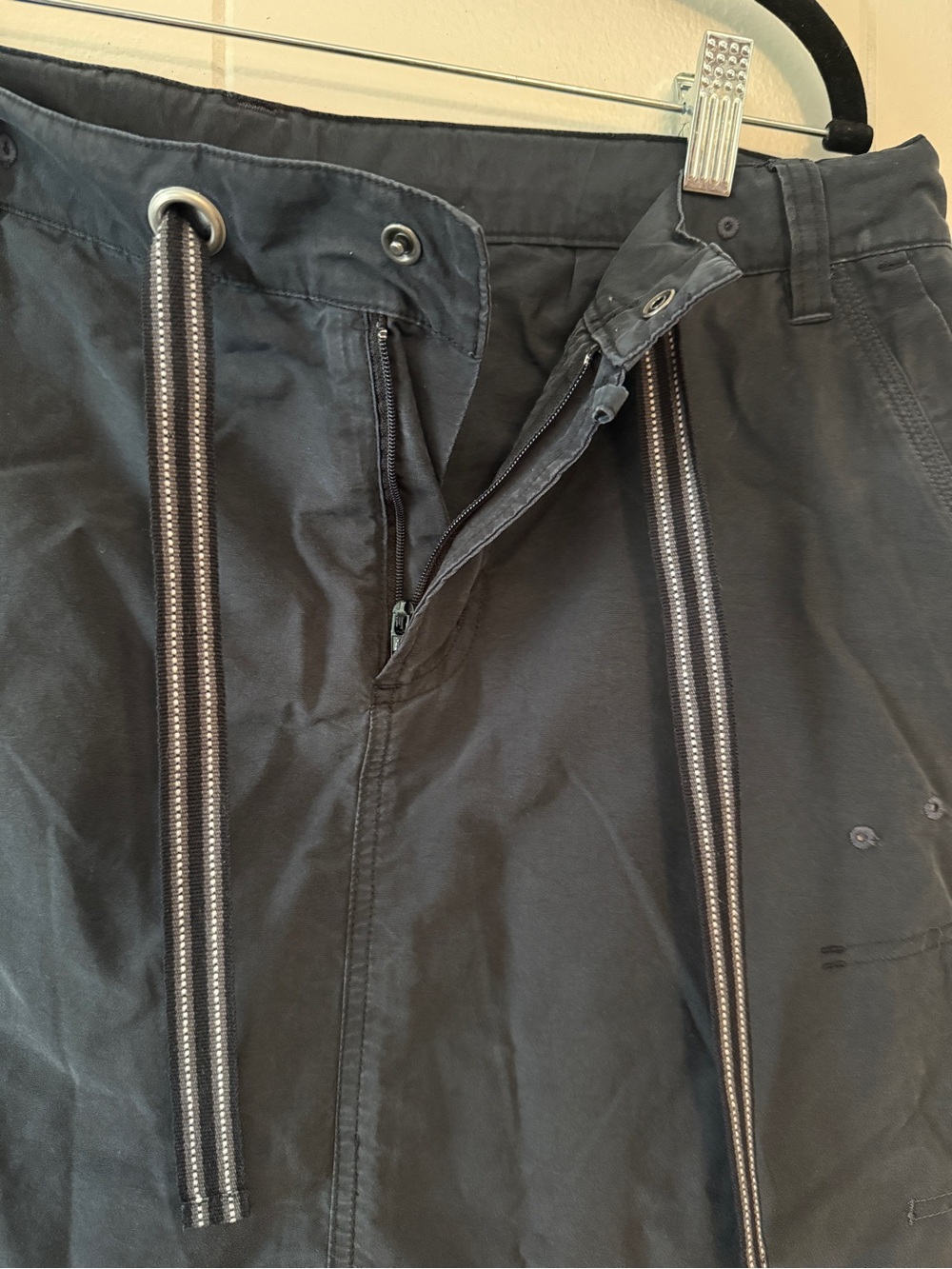Navy Drawstring Skort - Picture 6 of 6